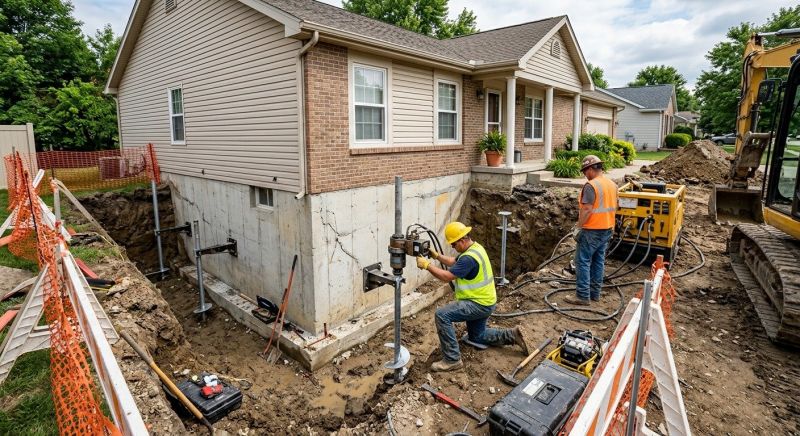 Foundation Repair in Tipton County, TN