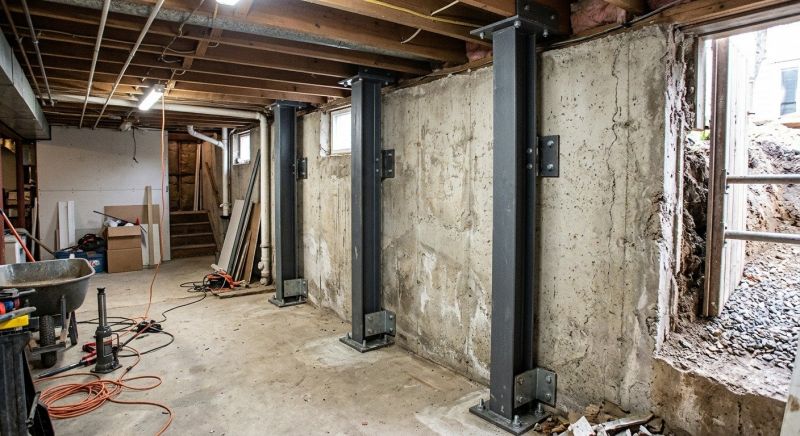 Basement Stabilization in Tipton County, TN