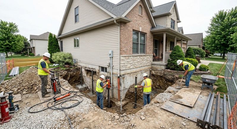 Building Foundation Repair in Covington, TN