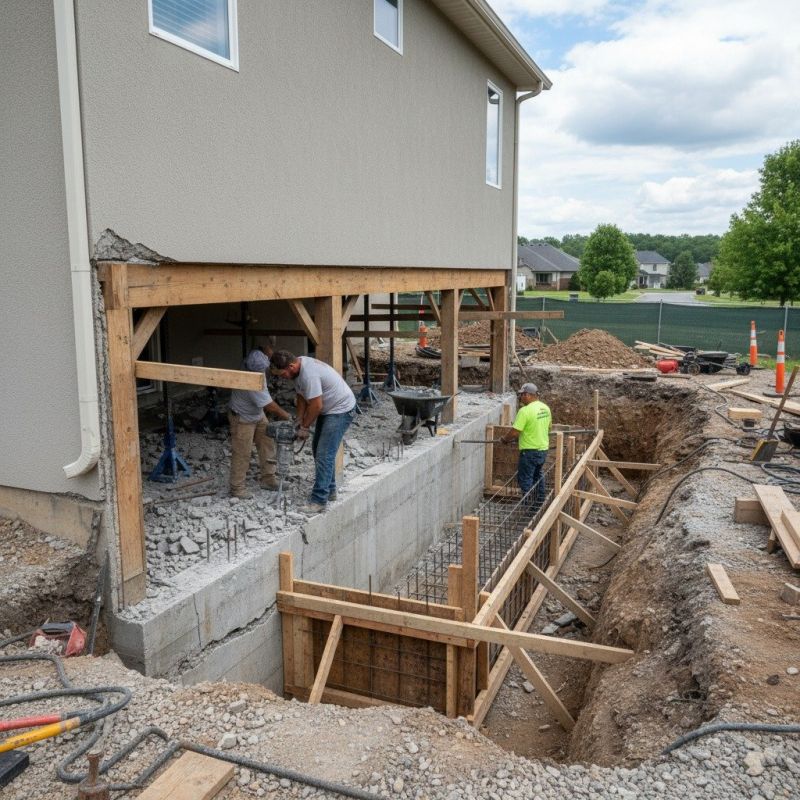 Building Foundation Repair in Munford, TN