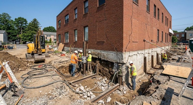 Building Foundation Repair in Oakland, TN