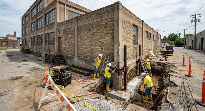 Building Foundation Repair in Osceola, AR