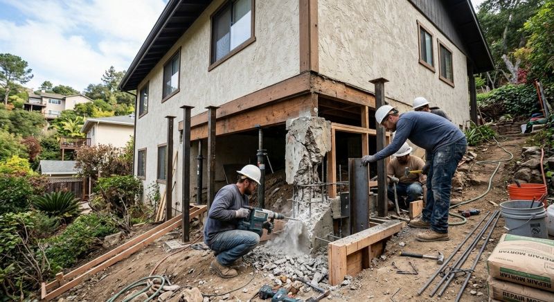Concrete Foundation Repair in Osceola, AR
