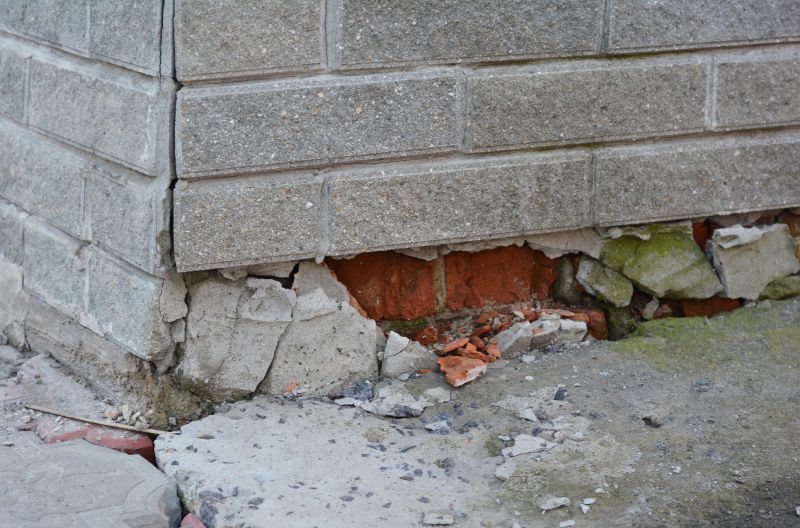 Cracked Foundation Repair in Mason, TN