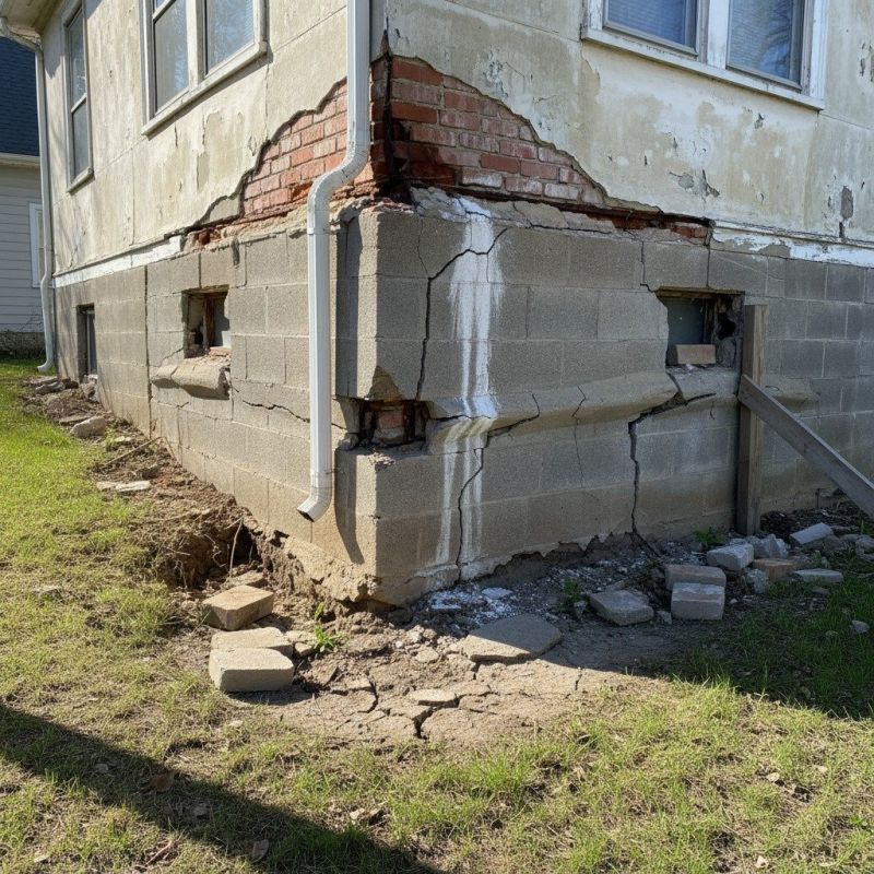 Cracked Foundation Repair in Millington, TN
