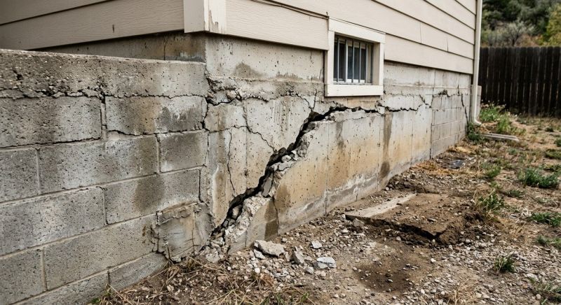 Cracked Foundation Repair in Munford, TN