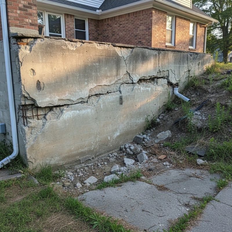 Cracked Foundation Repair in Oakland, TN