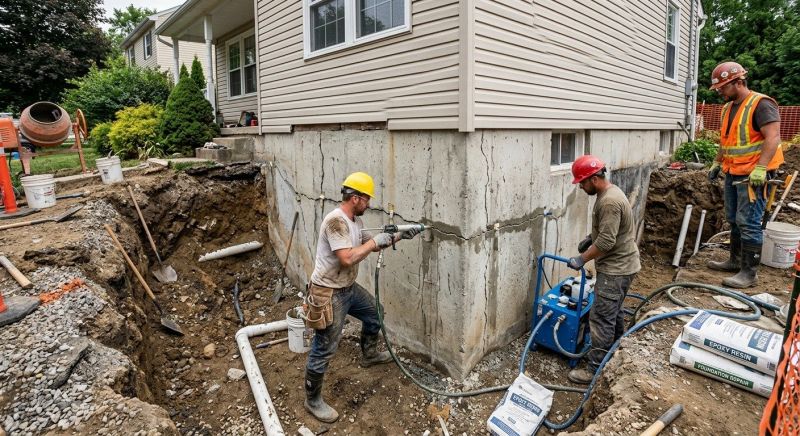 Cracked Foundation Repair in Osceola, AR