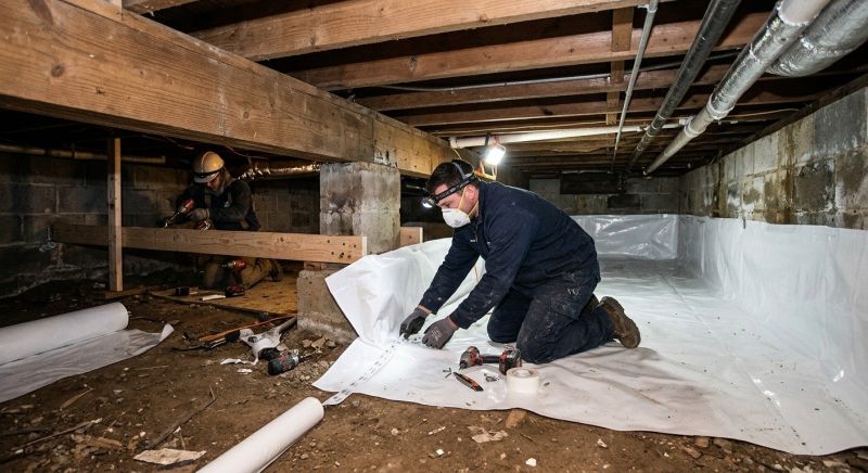 Crawl Space Leveling in Tipton County, TN