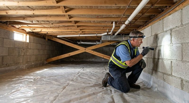 Crawl Space Leveling in Tipton County, TN
