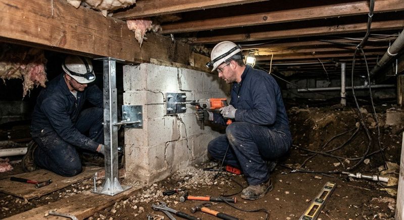 Crawlspace Foundation Repair in Covington, TN