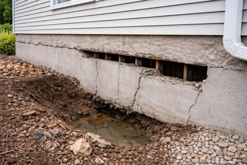 Foundation Damage Repair in Covington, TN