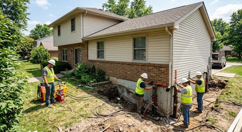 Foundation Jacking in Arlington, TN