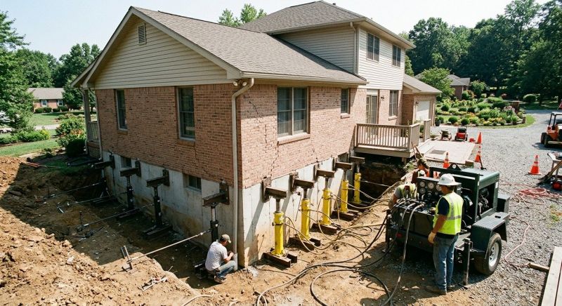 Foundation Jacking in Tipton County, TN
