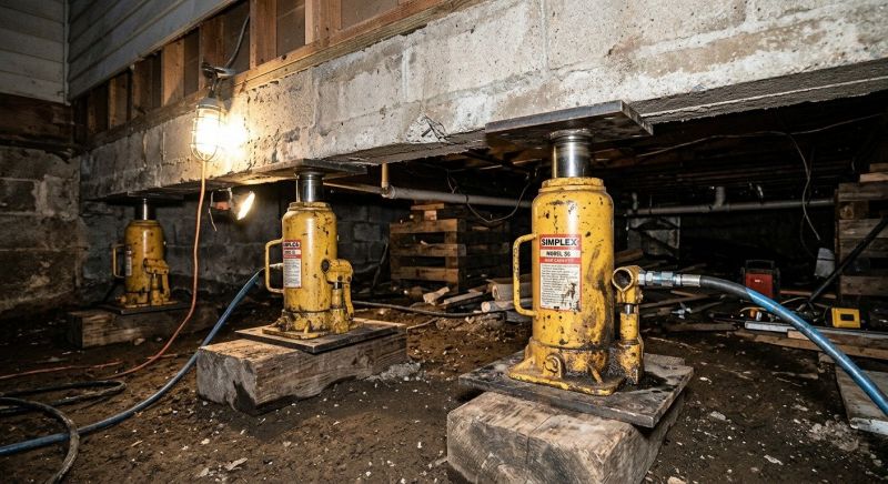 Foundation Jacking in Tipton County, TN