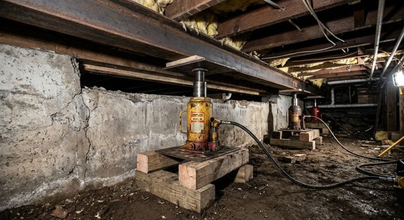 Foundation Jacking in Mason, TN