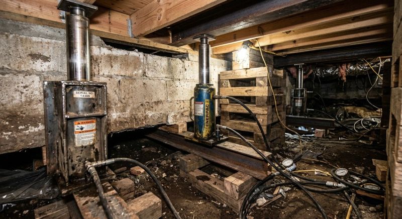 Foundation Jacking in Mason, TN