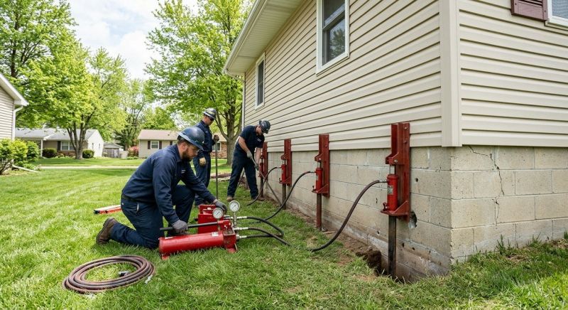 Foundation Jacking in Mason, TN