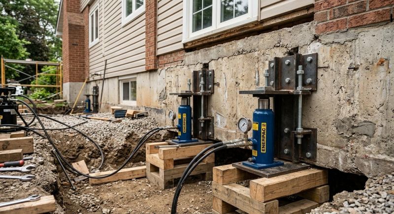 Foundation Jacking in Mason, TN