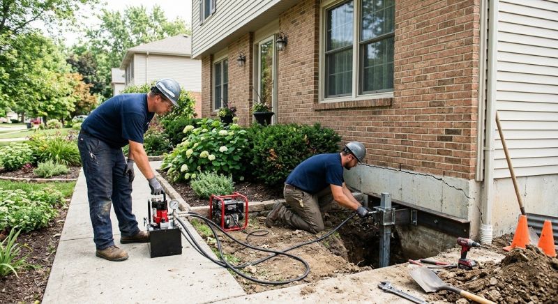 Foundation Jacking in Munford, TN
