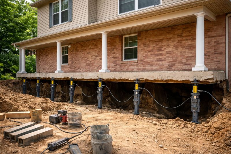 Foundation Jacking in Munford, TN