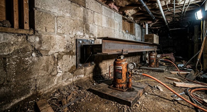 Foundation Jacking in Oakland, TN