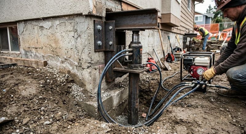 Foundation Lifting in Covington, TN