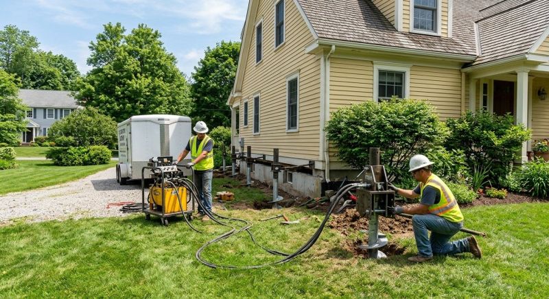 Foundation Lifting in Covington, TN