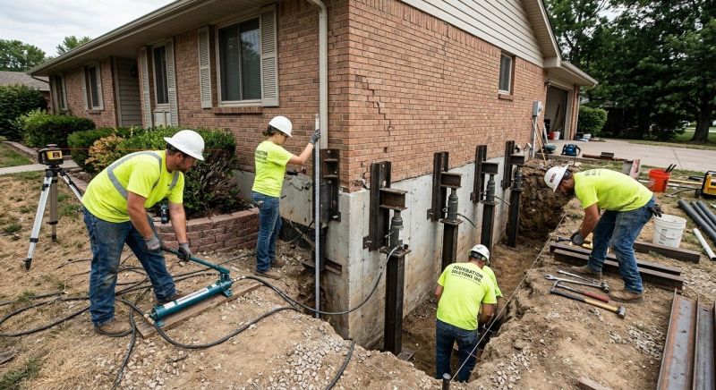 Foundation Lifting in Mason, TN