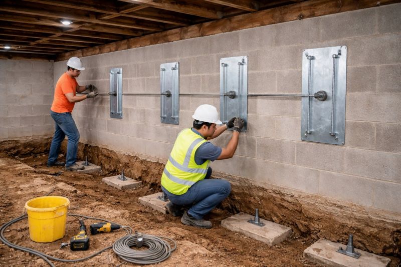 Foundation Stabilizing in Covington, TN