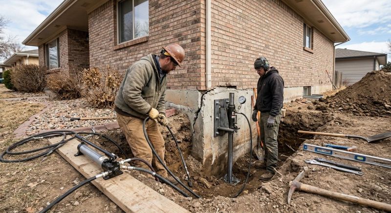 Foundation Stabilizing in Covington, TN