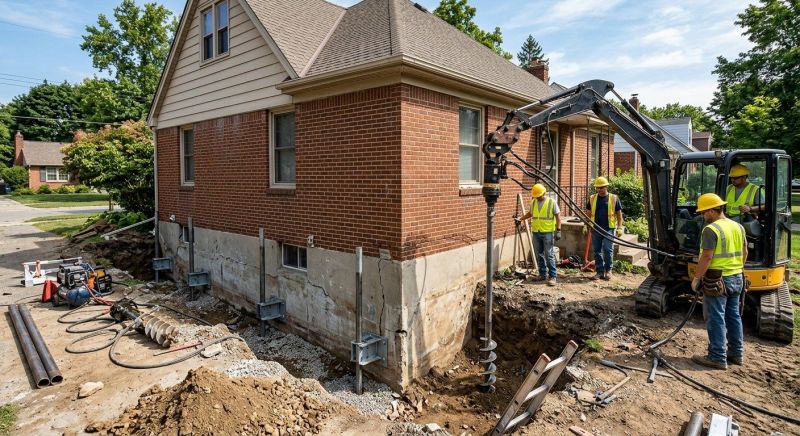Foundation Stabilizing in Covington, TN