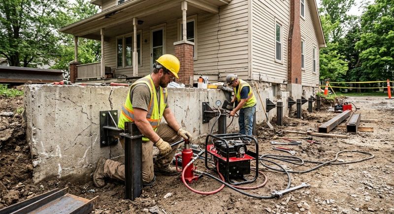 Foundation Stabilizing in Covington, TN