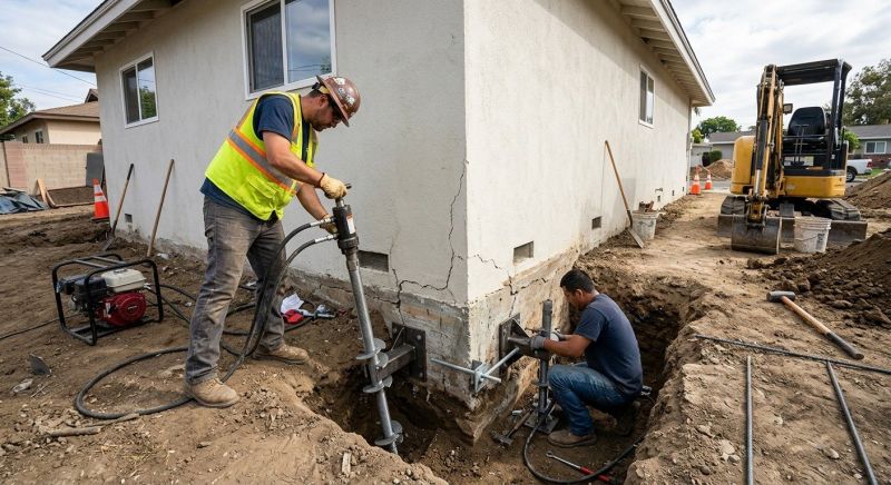Foundation Stabilizing in Osceola, AR