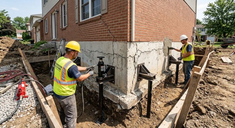 Foundation Structural Repair in Arlington, TN