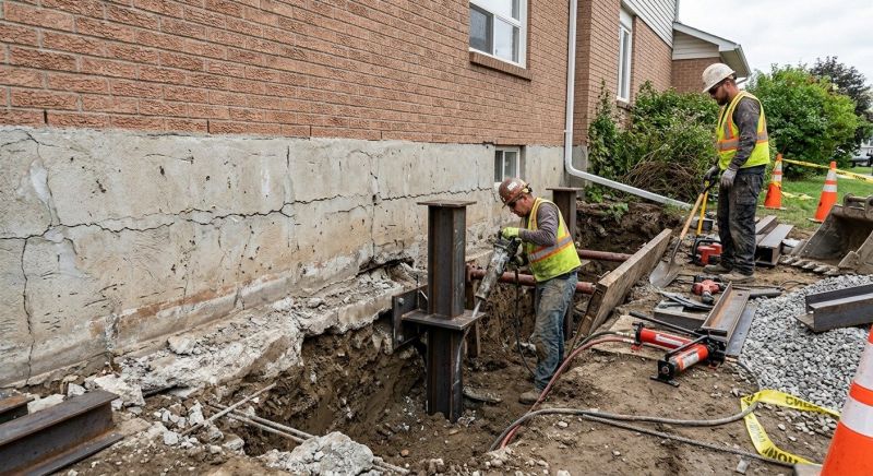 Foundation Structural Repair in Covington, TN