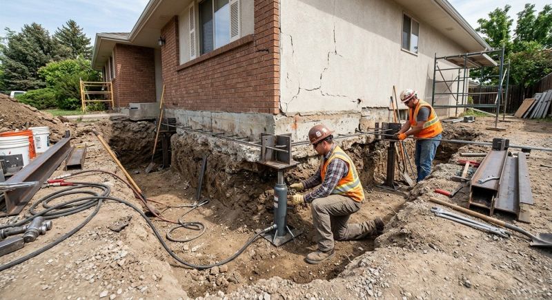 Foundation Structural Repair in Covington, TN