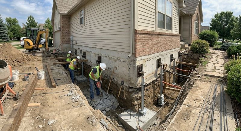 Foundation Underpinning in Tipton County, TN