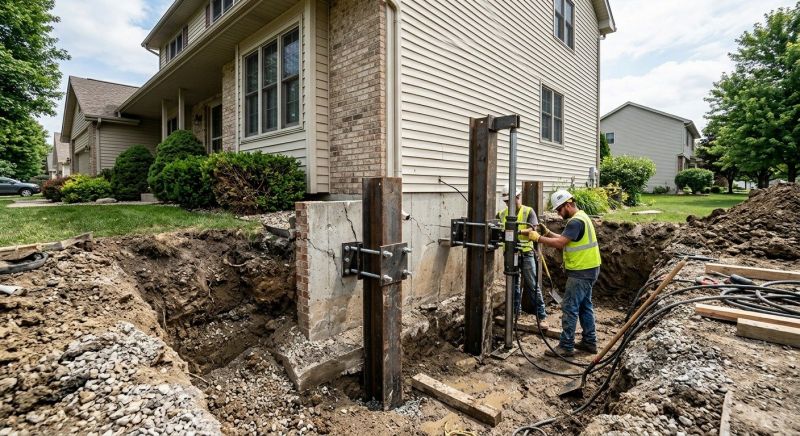 Foundation Underpinning in Tipton County, TN