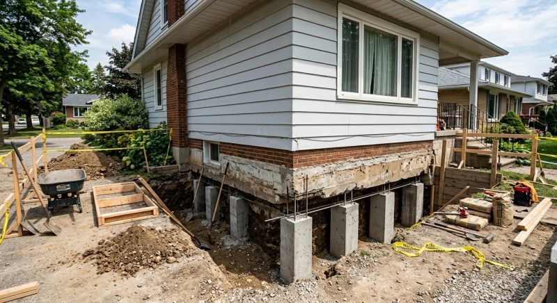 Foundation Underpinning in Tipton County, TN