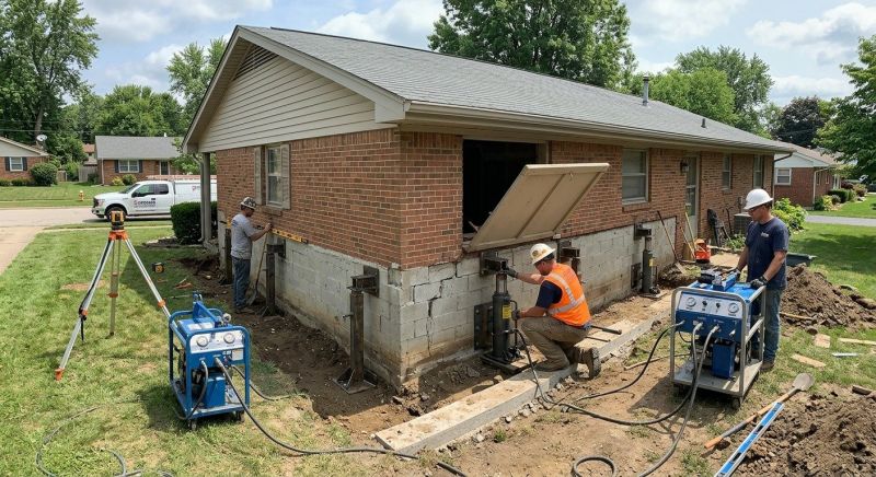 Home Foundation Leveling in Millington, TN