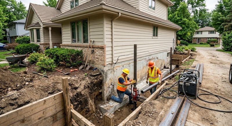 Home Foundation Repair in Osceola, AR