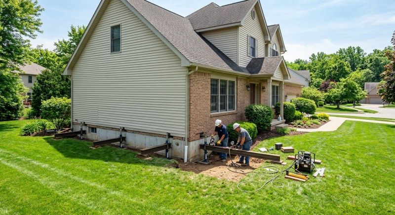 House Foundation Leveling in Tipton County, TN