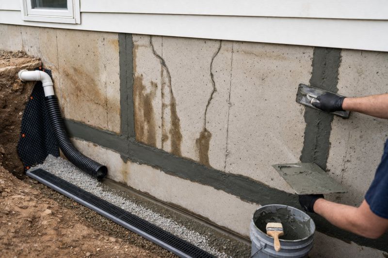 Leaking Foundation Repair in Tipton County, TN