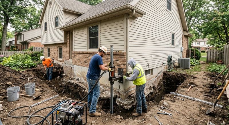 Residential Foundation Repair in Tipton County, TN