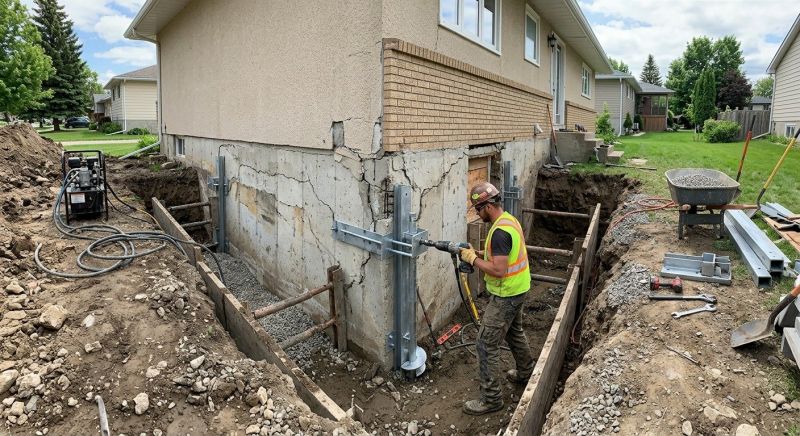 Residential Foundation Repair in Tipton County, TN