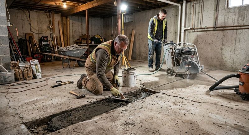 Slab Foundation Repair in Tipton County, TN