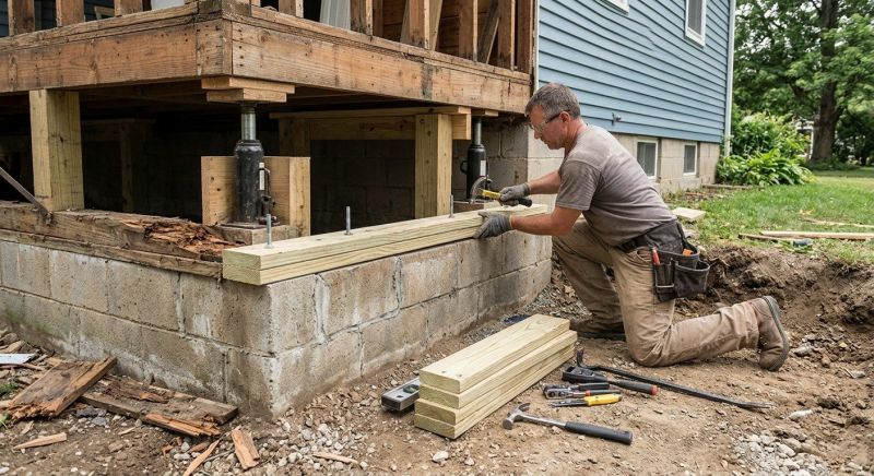 Slab Foundation Repair in Tipton County, TN