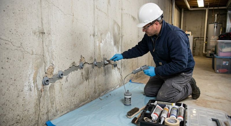 Structural Crack Repair in Tipton County, TN
