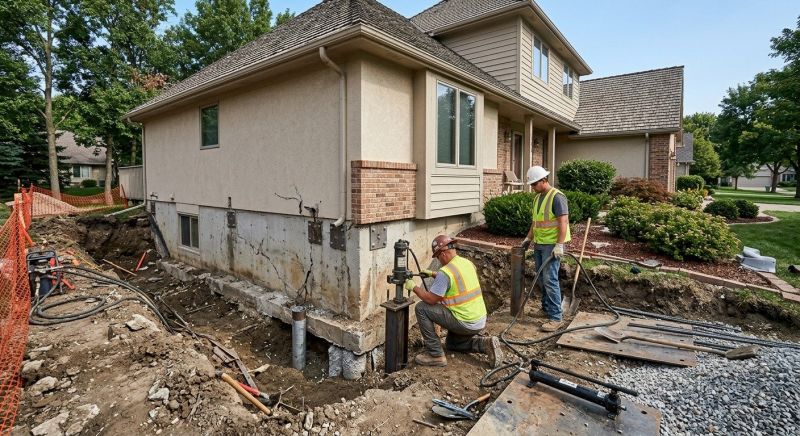 Structural Foundation Repair in Covington, TN